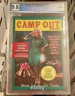 Camp Out Magazine Issue 1 Pin Up Girls! NM+ 9.8! Lourdes Dodds! WOW! Fall 2016