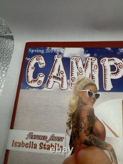 Camp Out Magazine Issue 11 Pin Up Girls Featuring Christy Mack & Vicky WOW! Rare