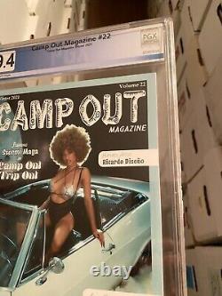 Camp Out Magazine Issue 22 Pin Up Girls! NM 9.4! Stormi Maya! WOW! Winter 2021