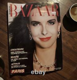 Carole Bouquet DALI Victoria Lockwood HARPERS BAZAAR FRANCE November 1986 Chanel