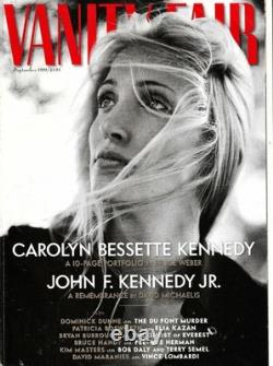 Carolyn Bessette Kennedy Magazines 1999 Vanity Fair & Oct. 1996 Wedding People