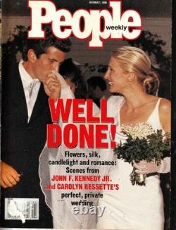 Carolyn Bessette Kennedy Magazines 1999 Vanity Fair & Oct. 1996 Wedding People