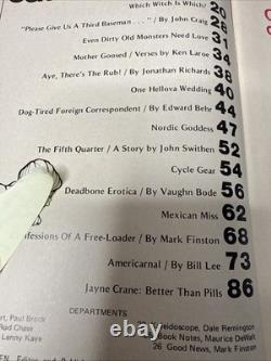 Cavalier April 1972 Vol 22 No 6 Stephen King The 5th Quarter as John Swithen