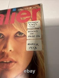 Cavalier March 1973 Vol 23 No 5 Stephen King The Boogeyman Vaughn Bode Erotica