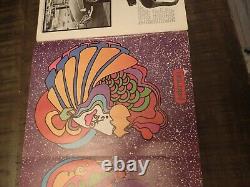 Cheetah Magazine December 1967 Peter Max cover + 3 pg. Gate fold Counter Culture