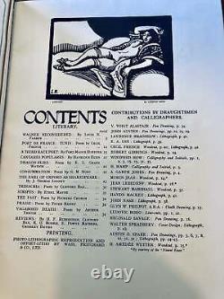 Clifford Bax / Golden Hind A Quarterly Magazine of Art and Literature 1st