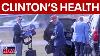 Clinton Concerns Ex President Spotted With Apparent Heart Defibrillator