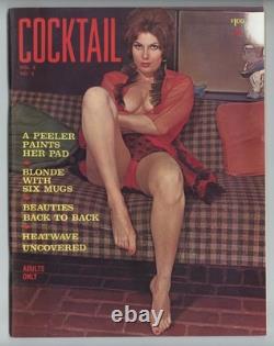 Cocktail V3#3 June Palmer 1963 Elmer Batters 80pgs Vintage Pinup Magazine M38789