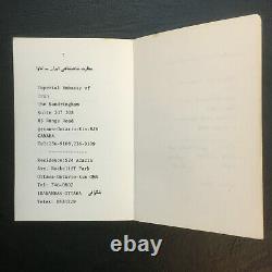 Collection of Six Persian Pahlavi Books & Magazines of Foreign Affairs Ministry
