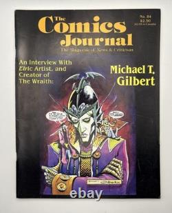 Comics Journal #84 September 1983 incredibly rare Todd McFarlane 1st art