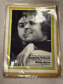 Complete Vintage Rolling Stone Magazine Collection 15 Issues #79-124 (G/VG)
