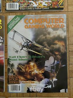 Computer Gaming World Magazine Vintage Lot Of 12Complete Year Of 1992