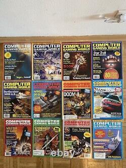 Computer Gaming World Magazine Vintage Lot Of 12Complete Year Of 1994