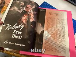 Cosmopolitan Magazine / March 1939 ERNEST HEMINGWAY 1st app NOBODY EVER DIES VG+