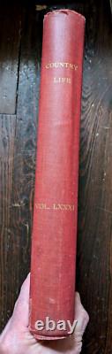 Country Life, Vol. LXXXI January 2 June 26, 1937, Bound Edition