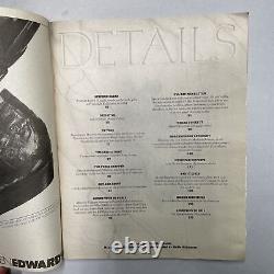 DETAILS MAGAZINE December 1984 / Vintage RARE