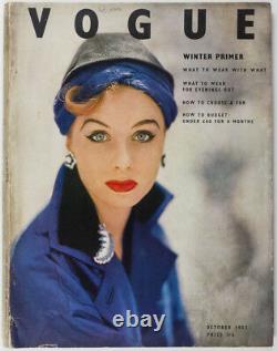 DIOR Irving Penn NORMAN PARKINSON BALENCIAGA Horst JOHN DEAKIN Vogue UK Oct 1952