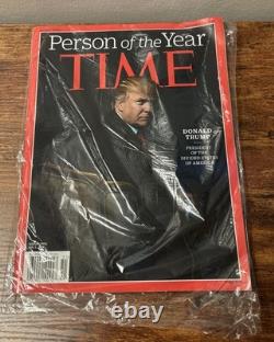DONALD TRUMP TIME MAGAZINE Person Of The Year 45TH PRESIDENT December 2016 -LOOK