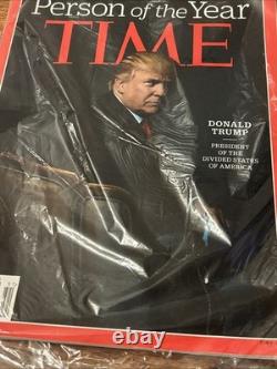 DONALD TRUMP TIME MAGAZINE Person Of The Year 45TH PRESIDENT December 2016 -LOOK