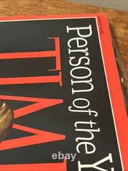 DONALD TRUMP TIME MAGAZINE Person Of The Year 45TH PRESIDENT December 2016 -LOOK