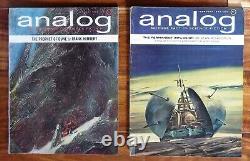 DUNE Analog Science Fiction Pulp Lot COMPLETE SET 8 Herbert 1963 1964 1965