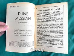 DUNE MESSIAH 1st Edition 1969 GALAXY Magazine Complete 5 Issue Set Frank Herbert