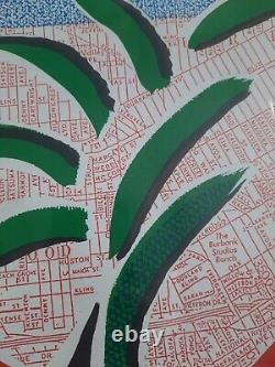 David Hockney MAIN MAGAZINE COVER ART PRINT 1st 1987 First Edition not signed