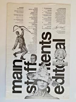 David Hockney MAIN Magazine COVER ART PRINT First Edition 1987