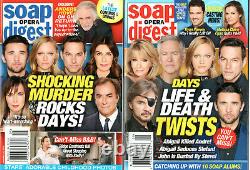 Days of Our Lives Soap Opera Digest Magazines Lot of 20 Issues 2017-2019