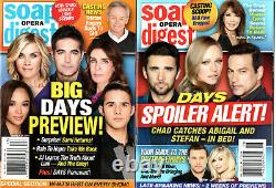 Days of Our Lives Soap Opera Digest Magazines Lot of 20 Issues 2017-2019