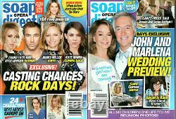 Days of Our Lives Soap Opera Digest Magazines Lot of 20 Issues 2017-2019