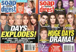 Days of Our Lives Soap Opera Digest Magazines Lot of 20 Issues 2017-2019