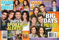 Days of Our Lives Soap Opera Digest Magazines Lot of 20 Issues 2017-2019