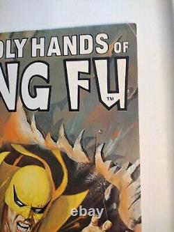 Deadly Hands of Kung Fu #19 1975 1st White Tiger App Iron Fist Cover Marvel