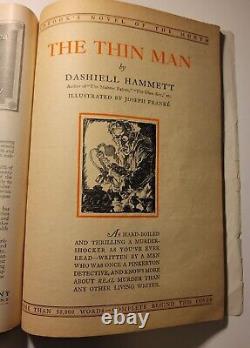 December 1933 Redbook Magazine First Printing Dashiell Hammett Thin Man