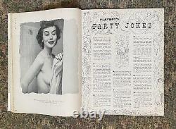 December, 1953, Original 1st Issue PLAYBOY MAGAZINE, Monroe, Hefner, Good Cond