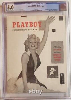 December 1953 Playboy Marilyn Monroe #v1 #1 HMH Magazine CGC Universal 5.0