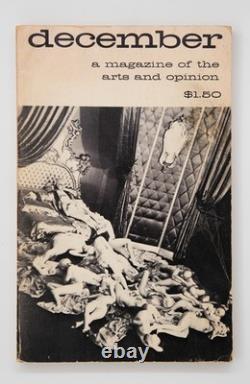 December magazine a magazine of the arts &opinion 1965 & 1970 2 issue set