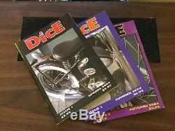 Dice Motorcycle Magazine Lot Issue #1 #2 #3 2004 Chopper Bobber Mag