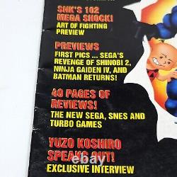 Diehard Gamefan Magazine Vol 1 Issue 1 Sega CD Reviews 1992 1st Edition