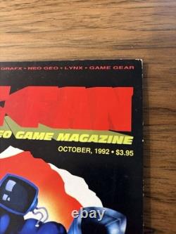 Diehard Gamefan Magazine Volume 1 Issue 1 October 1992 First Issue! Beautiful