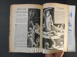 Dime Mystery Magazine, Apr 1934 Baumhofercvr Cave, Blassingame, Lord, Zagat