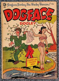 Dogface Dooley #2 Magazine Enterprises 1951 Good Girl Art G/VG