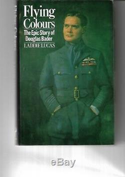 Douglas Bader/laddie Lucas Hand Signed Hardback Book Flying Colours 1st Edition