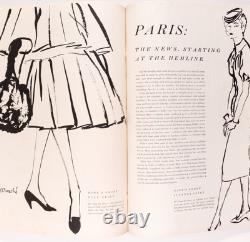 Dovima DIANE ARBUS Balenciaga VOGUE September 1953 Jean Patchett SUZY PARKER vtg
