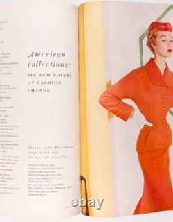 Dovima DIANE ARBUS Balenciaga VOGUE September 1953 Jean Patchett SUZY PARKER vtg