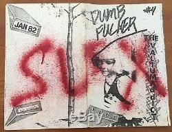 Dumb Fucker #4 Richard Kern Original Xerox with David Wojnarowicz January 1982