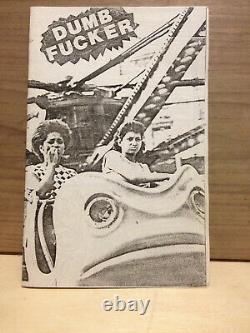 Dumb Fucker #5 Richard Kern september 1982 Original Xerox David Wojnarowicz