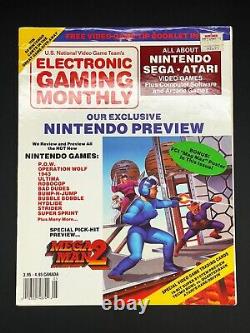 EGM Electronic Gaming Monthly Magazine Premier FIRST ISSUE # 1 March 1989 RARE