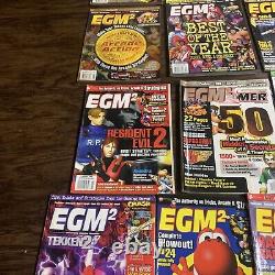 EGM2 Lot of 21 Magazines 1994-98 And 2000s And 7 EGM Strategy Guides